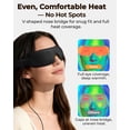 thumbnail image 4 of FACEMOON Heated Eye Mask, USB Warm Compress, Dry Eye & Fatigue Relief, Adjustable Strap, Black, 4 of 9