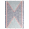 thumbnail image 1 of Casavani Eco friendly Dining Area Garden Rug, Blue 7x7 Ft, 1 of 6