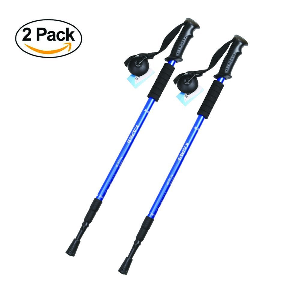 Trekking Poles, Kapas [2 Pack] Outdoor Ultralight, Adjustable Height