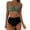 Green, variant on Thong Bikini Sets for Women - Brazilian Micro String Bikinis Sexy Two Piece Swimsuit Triangle Top Halter Bathing Suits(Coffee,M)