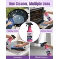 thumbnail image 5 of Fast-Acting Heavy-Duty Grill Degreaser Spray, Bbq Grill Cleaner,Grill Cleaner For Outdoor Grills, All Purpose Heavy Duty Cleaner for Burnt Food & Grease, 5 of 10