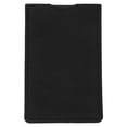 thumbnail image 1 of Peine para barba plegable de cuero sintético, cepillo de madera para el pelo, estuche de viaje, bolsa pequeña para peinar barbas y bigotes, color negro., 1 of 6