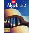 thumbnail image 1 of Pre-Owned Holt Algebra 2: Student Edition 2007 (Hardcover) 0030358299 9780030358296, 1 of 1