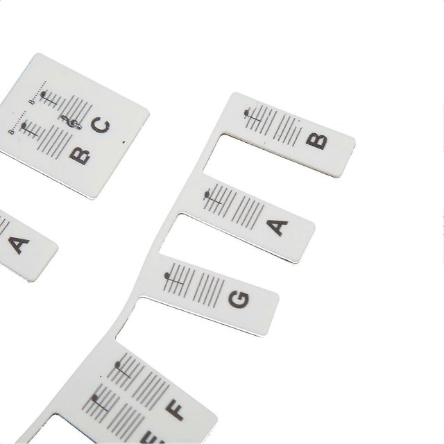 Piano Keyboard Stickers Removable Design 88 Keys Black Waterproof Reusable Silicone Piano Notes Guide Labels