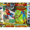 thumbnail image 3 of Marvel Spider-Man 60th Anniversary Special Edition Blue Sherpa Throw Blanket, 3 of 7