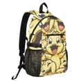 thumbnail image 2 of JIALIOU 14" Laptop Backpack Waterproof Airline Approved Stylish Casual Daypack for Travel Business College Work, Happy Cute Ducks, 2 of 8