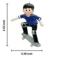 thumbnail image 3 of Maxora Customized Christmas Ornament Skateboard Boy Free Customize, 3 of 11