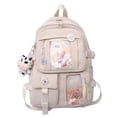 thumbnail image 1 of Backpack With Cute Pin Accessories P Pendant I Backpack Cute Aesthetic Backpack, 1 of 5