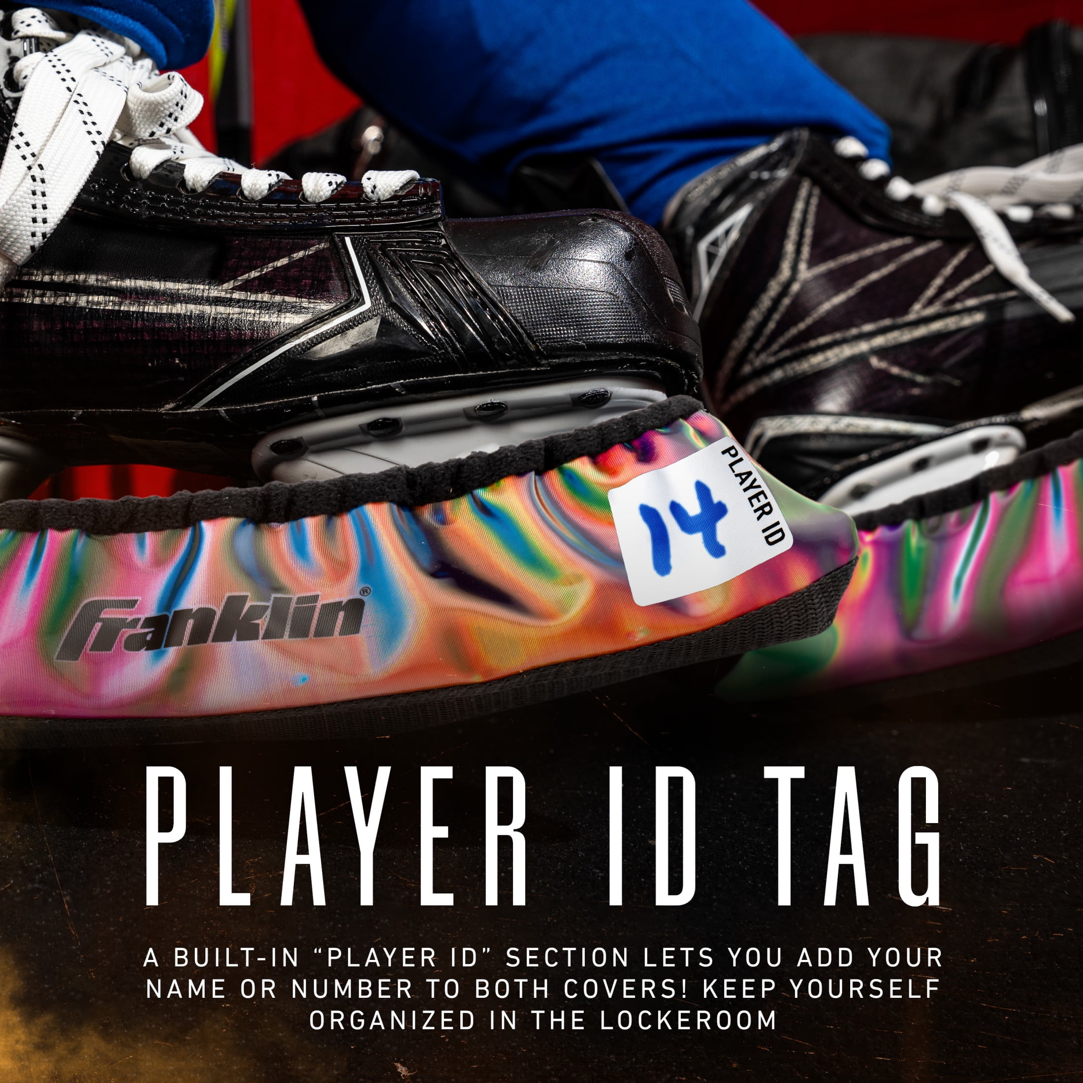Franklin Sports NHL Black Hockey Skate Guards