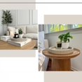 thumbnail image 7 of Concrete-Look Round Decorative Tray for Coffee Table, 12 in Resin Serving Platter, Modern Industrial Centerpiece for Candles, Keys, Plant Pots, Kitchen Counter, Living Room, Gift-Ready, A Tray, 7 of 7