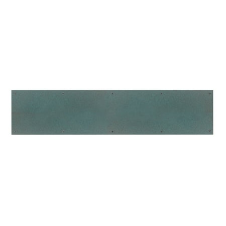 

6 X 40 Kick Plate Verdigris Powder Coated Screw Mount