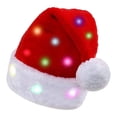 thumbnail image 4 of 2 Luces LED, Accesorios Para Sombrero De Papá Noel, Divertido Sombrero De Navidad Para Fiesta De Disfraces, 45cm Para Adultos, 4 of 8