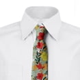 thumbnail image 3 of Necktie, Jungle Blossoms Hibiscus, 3.7", Multicolor, by Ambesonne, 3 of 4