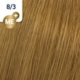 thumbnail image 2 of Koleston Perfect ME+ Permanent Color Collection - 8/03 Light Blonde/Gold, 2 of 2