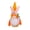 A, variant on A Orange Easter Faceless Doll With Bunny Ears Cloth Gnome For Holiday Home Decoration 10X5X3 Inch