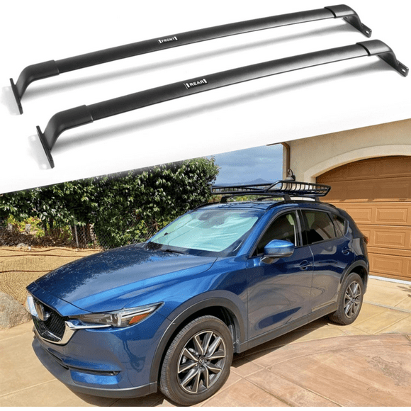 NIXFACE Upgraded 220 LBS Roof Racks Cross Bar Fit for Mazda CX-5 CX5 2017-2024 Aluminum