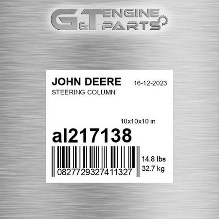 AL217138 STEERING COLUMN fits JOHN DEERE (New OEM)