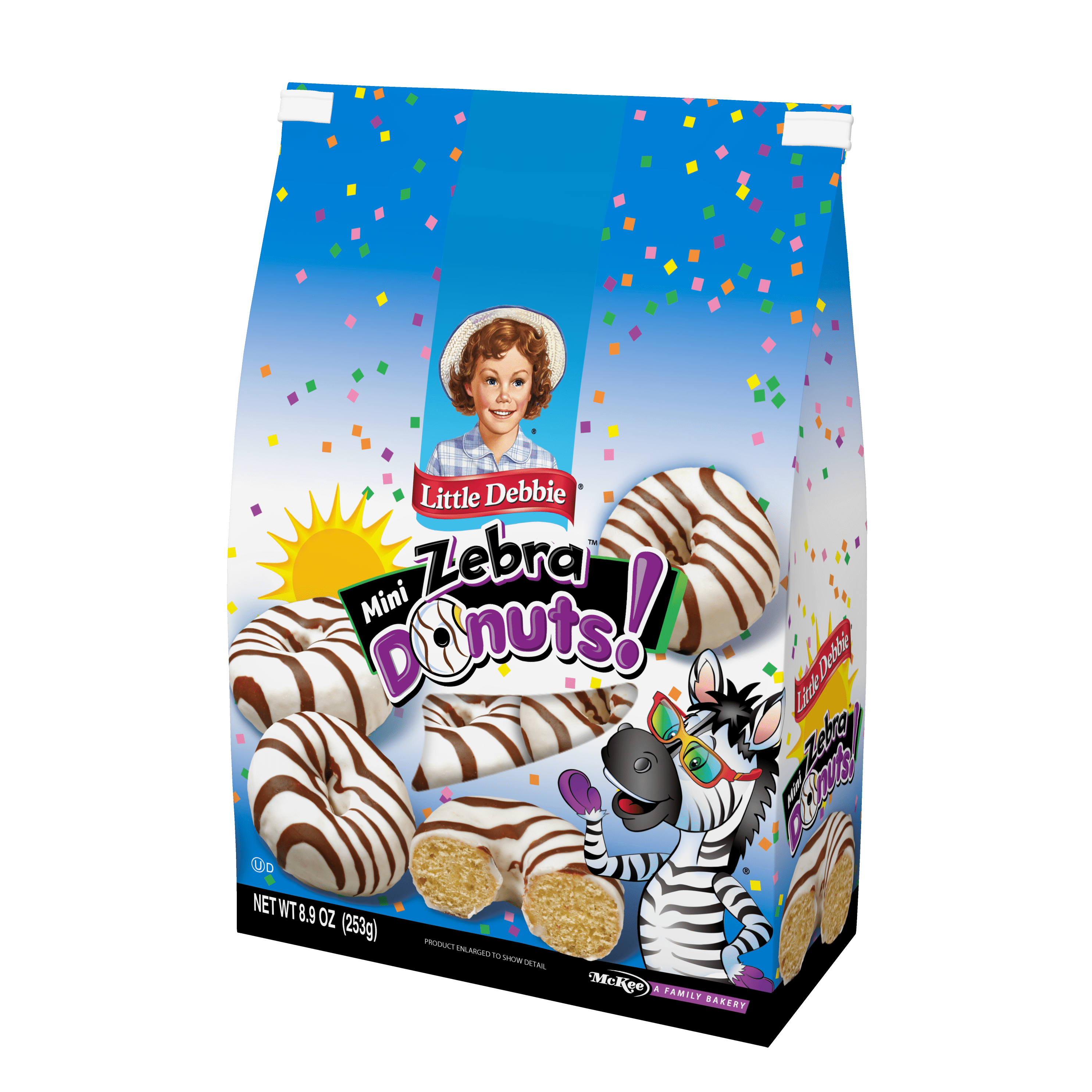 Little Debbie Mini Zebra Donuts, 8.9 oz