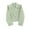 Green, variant on Women's Long Sleeve Fashion Business Casual Double Breasted Blazer Button Short Casual Suit Jacket Black Small