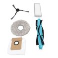 thumbnail image 4 of Side Roller Brush Filters, Robot Vacuum Replacement Parts Mop Cloth  for Conga 11090, 4 of 8