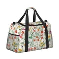 thumbnail image 2 of Easygdp Spring floral Bolsa de Gimnasio, Bolsa de Viaje Duffel, Bolsa de Fin de Semana con Compartimentos, Bolsa de Mano para Noche, 2 of 7
