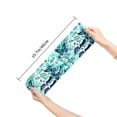 thumbnail image 2 of Xecao Blue Floral with Butterflies Print Fashion No Heel Casual Crew Socks Cushioned Breathable for Men Women - Moisture wicking,Not easy to fade Suitable for daily, 2 of 7