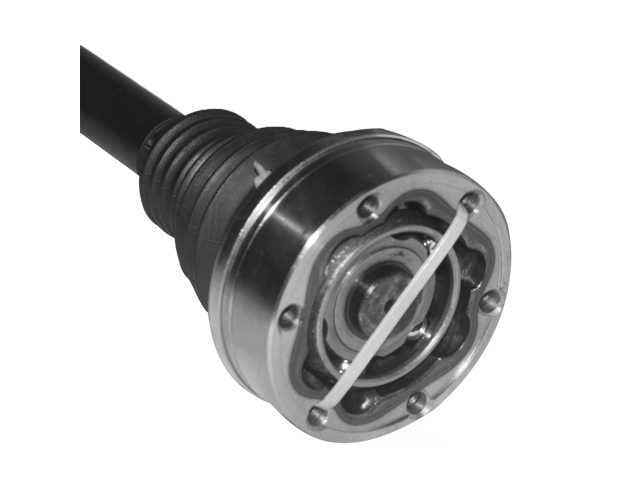 GSP NCV23018 Audi, Volkswagen (3.2) CV Axle Assembly - Rear Left, Audi A3 Quattro, Q3 Quattro, TT