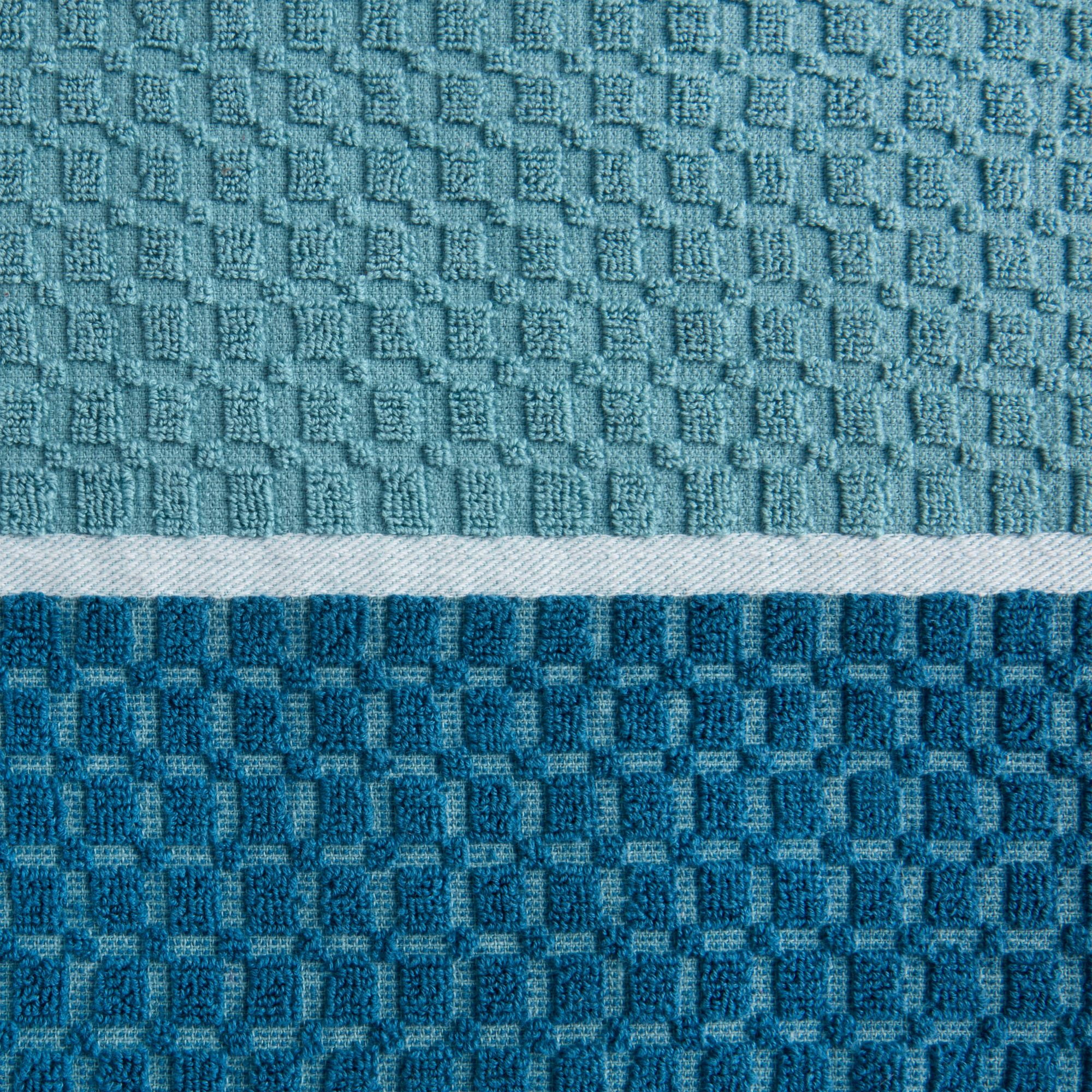 Mainstays Siena Kitchen Towel, 16"W x 26"L , Teal, 1 Piece