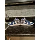 thumbnail image 1 of A i r-Jor-dan 1 Blue Grey N I-K-E Swoosh, 1 of 5