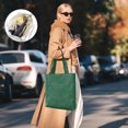 thumbnail image 5 of HongHeng Fashionable Large Capacity Shopping Bag Casual Tote Bag Canvas Handbag and Retro Corduroy Student Shoulder Bag for Women, 5 of 5