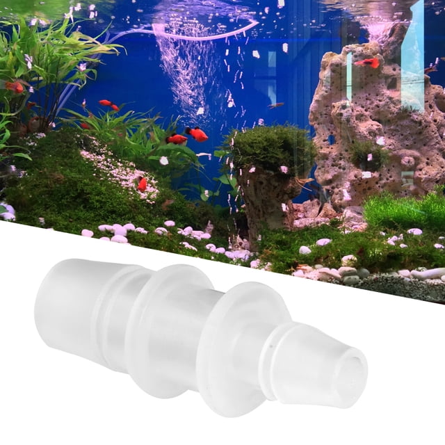 AMONIDA Aquarium Adapter, Plastic Fish Tank Adapter Connector, For Aquarium Fish Tank