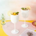 thumbnail image 2 of Plastic Wine Glass White Plastic Champagne Glass Plastic Goblet Gift Wine Glass, 2 of 8