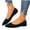 Black, variant on hoksml Women's Pointed Toe Flat Shoes, Classic Slip-On Ballet Flats for Work Casual Daily Wear, Multiple Colors Available