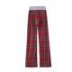 thumbnail image 4 of Sexy Dance Pantalones de salón Palazzo de talla grande para mujer, pantalones de pijama informales holgados de leopardo, ropa de dormir, 4 of 4