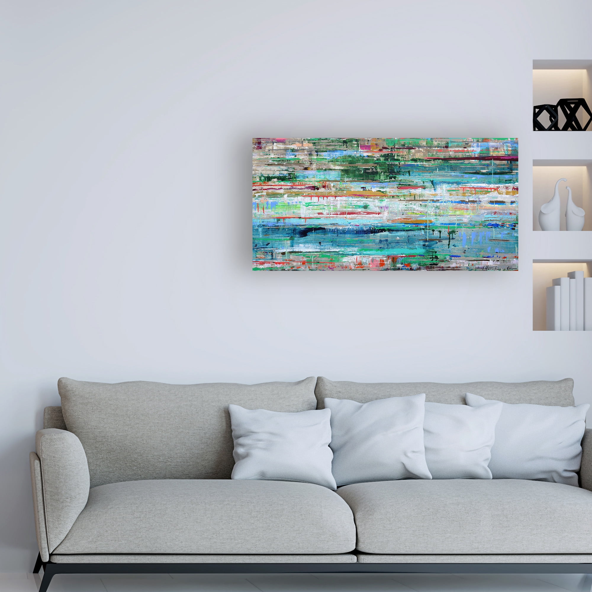 Trademark Fine Art 'Tropic Reflection No. 2' Canvas Art by Ingeborg Herckenrat