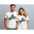 thumbnail image 2 of BMX Biker Bicycle Lover Cyclist Gift T-Shirt Bicyclist Shirt Bicycling Shirt Bicycle Gift Unisex Tee Cool Cyclist Christmas Gift Tshirt, 2 of 8