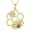 C Style-Bee Necklace, variant on Gold Bee Necklace Gifts for Mom Women 14k Yellow Gold Honeycomb Honey Bee Pendant Necklaces Love Heart Jewelry Gifts for Women Her Wife