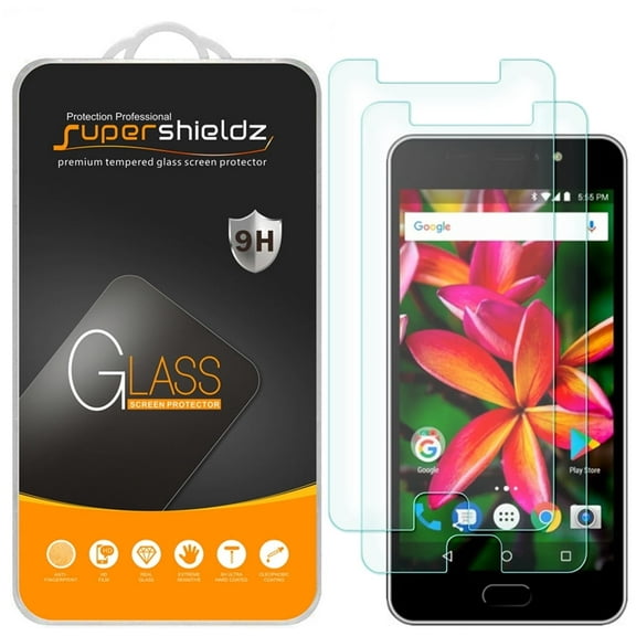 [2-Pack] Supershieldz for Orbic Wonder Tempered Glass Screen Protector, Anti-Scratch, Anti-Fingerprint, Bubble Free