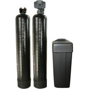 Whole House Fleck Water Softener + Upflow Carbon Filtration System (12"x52", 64,000 Grain, 2.0 Cubic Ft)