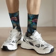 thumbnail image 6 of Vsdgher Feathers And Butterflies Crew Socks for Men & Women, Breathable Casual Athletic Ankle Socks, 6 of 6