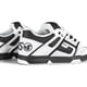 thumbnail image 5 of FeiKong Zapatillas de skate DVS Comanche de cuero blanco, negro y blanco, 5 of 5