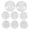 White, variant on MHXCV Universal Gamepad Adjustable Height Joystick Cover Accessory Replacement Pack for PlayStation 4 and Xbox One Game Controller, Silicone Thumb Grips Caps, White (10 inches / 25.4 cm)