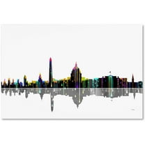 Marlene Watson "Washington DC Skyline" Canvas Art