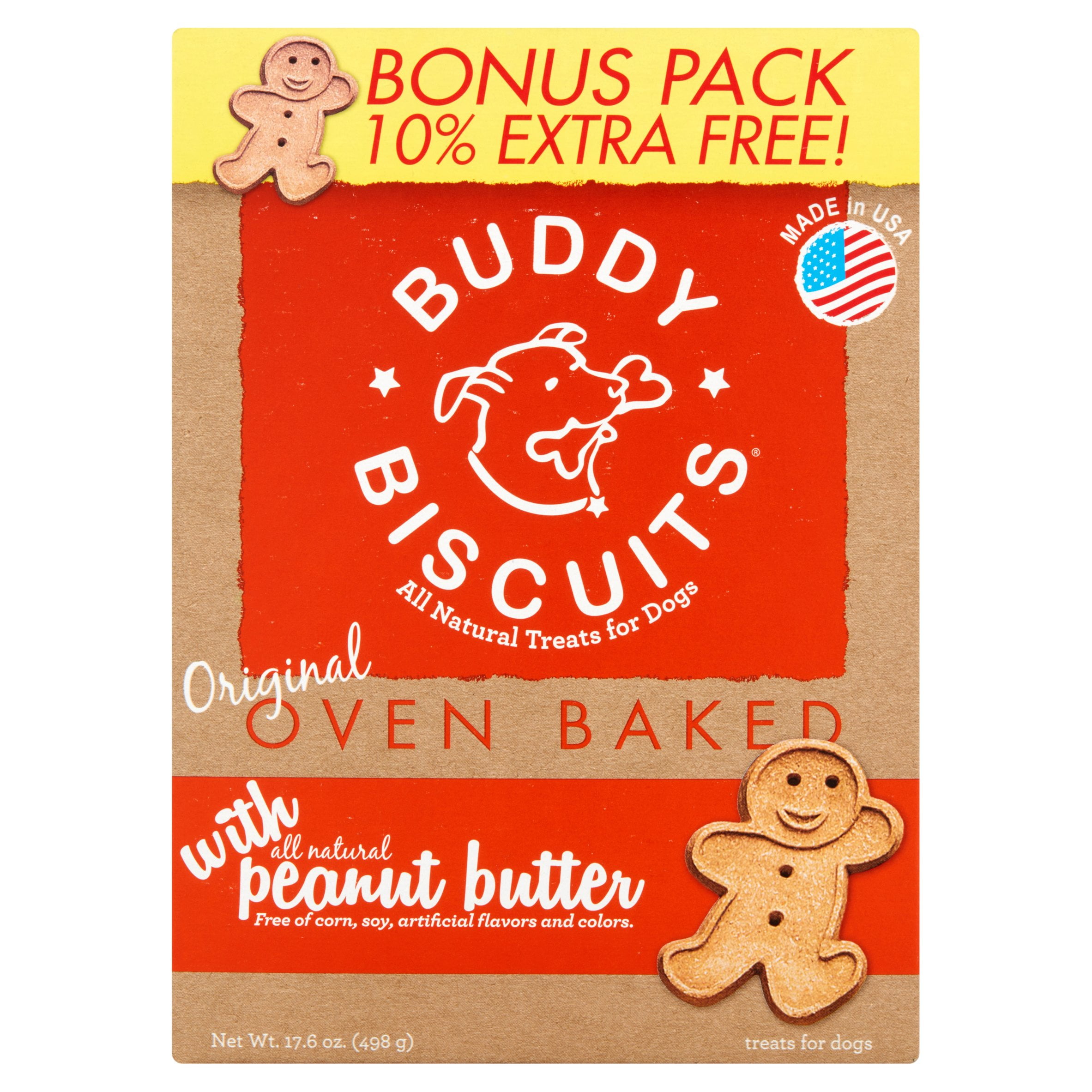 Buddy Biscuits Original Oven Baked All Natural Peanut ...
