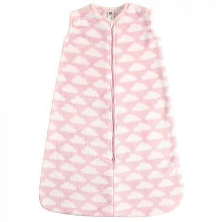 UPC: 0660168517231 | Hudson Baby Infant Girl Plush Sleeping Bag  Sack  Blanket  Pink Clouds Plush  12-18 Months