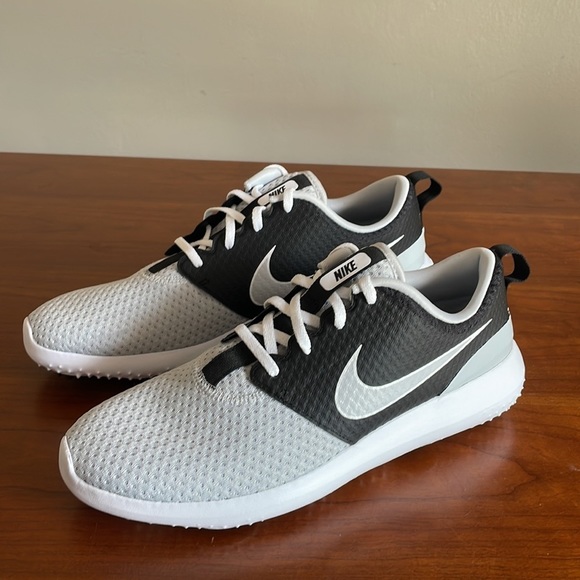 NIKE Nike Roshe G Spikeless Pure Platinum/Black Golf Shoes  display picture 3