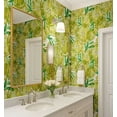 thumbnail image 3 of S4Sassy Citrus Fruit Wallpaper - Green Wall Covering, 25" X 60" Self-Adhesive Vinyl Walls Paper, Decorative Wallwrap, Easy Diy Walls Covering For Bedroom, Living Room, Living Space, 3 of 8