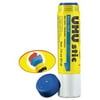 Saunders UHU Stic Permanent Clear Application Glue Stick, .74 oz, Blue, 6/Pack 998311
