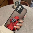 thumbnail image 3 of Matte Case for infinix NOTE 12 G96 11 10 8I 8 7 SMART 4 SPARK 8 5 6 PRO S5 Case Funda Coque Shell Marvel Avengers Heros Faceless, 3 of 5
