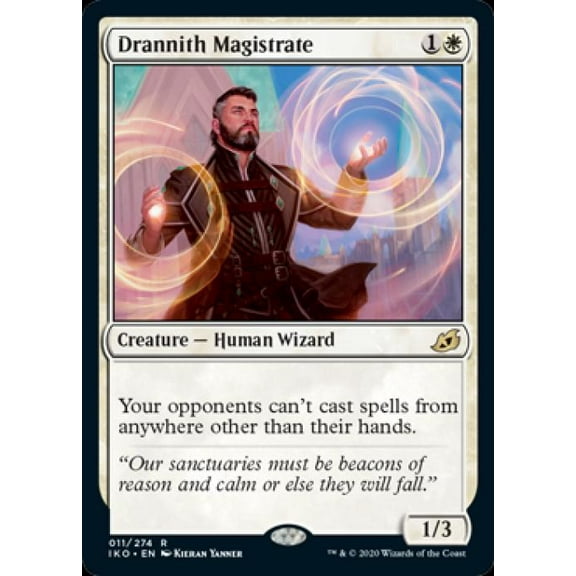 Magic the Gathering - Ikoria: Lair of Behemoths - Drannith Magistrate Near Mint